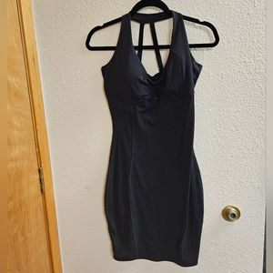 Gymshark Whitney Simmons Black Activewear Dress